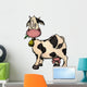 Cow, milk, udder, Bell, grass Wall Decal
