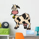Cow, milk, udder, Bell, grass Wall Decal