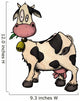Cow, milk, udder, Bell, grass Wall Decal