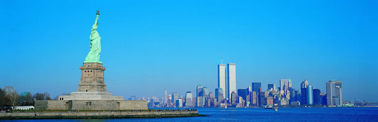 New York City Skyline with the Statue of Liberty 1 Wall Mural
