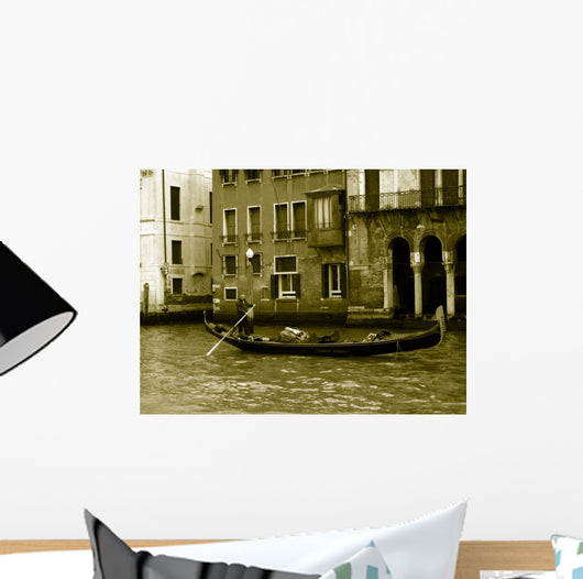 Its Gondola Gondolier Wall Mural