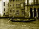 On its gondola gondolier Wall Mural