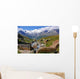 Hochgebirgspanorama Saas Fee Wall Decal