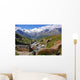 Hochgebirgspanorama Saas Fee Wall Decal