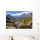 Hochgebirgspanorama Saas Fee Wall Decal