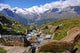 Hochgebirgspanorama Saas Fee Wall Decal