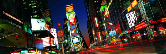 New York City Downtown Street Scene 2 Wall Mural