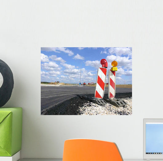 Road Construction Wall Decal