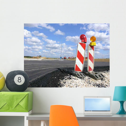 Road Construction Wall Decal