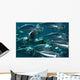 Striped Mackerel Wall Decal