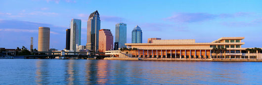 Tampa Bay Skyline 2 Wall Decal
