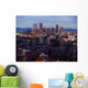 Downtown Denver Colorado Skyline Wall Decal