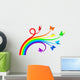 Rainbow Butterflies Wall Decal