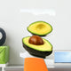 Avocado Halves Wall Decal
