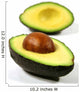 Avocado Halves Wall Decal