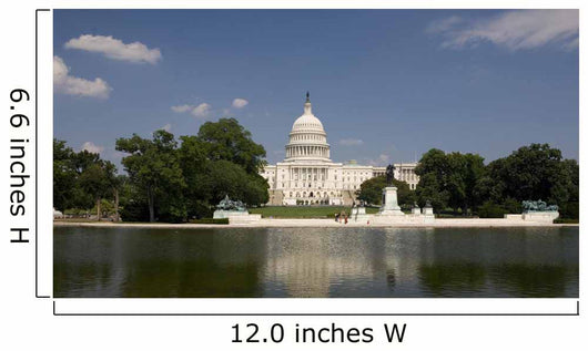 Washington Capitol Wall Mural