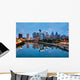 Philadelphia Skyline Evening Wall Decal
