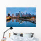 Philadelphia Skyline Evening Wall Decal