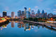 Philadelphia Skyline Evening Wall Decal