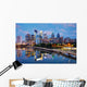 Philadelphia Skyline Twilight Wall Decal
