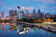 Philadelphia Skyline Twilight Wall Decal
