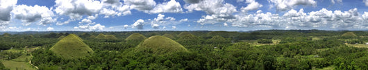 Chocolate Hills Bohol Philippines Wall Decal