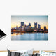 Pittsburgh Cityscape with Ohio River Wall Decal
