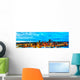 Panoramic Aerial Overview Pittsburgh Wall Decal