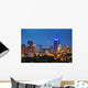 San Antonio TX Cityscape Wall Decal