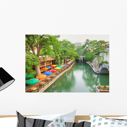 River Walk San Antonio Wall Decal