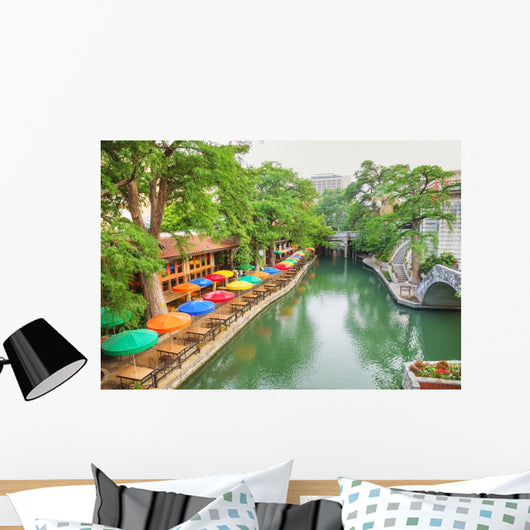 River Walk San Antonio Wall Decal