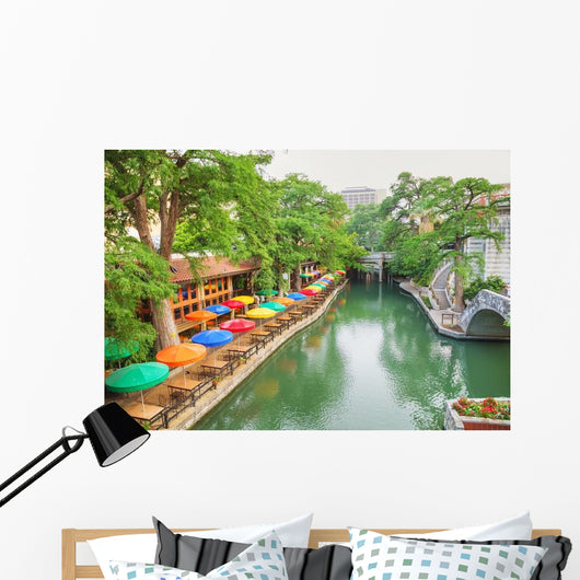 River Walk San Antonio Wall Decal