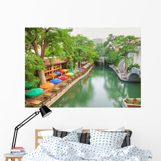 River Walk San Antonio Wall Decal