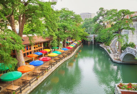 River Walk San Antonio Wall Decal