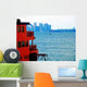 New York Harbor Wall Decal