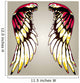 shiny colourful tribal wing Wall Mural