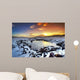 Sunset in the Snow Wall Mural