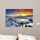 Sunset in the Snow Wall Mural