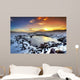 Sunset in the Snow Wall Mural