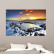 Sunset in the Snow Wall Mural