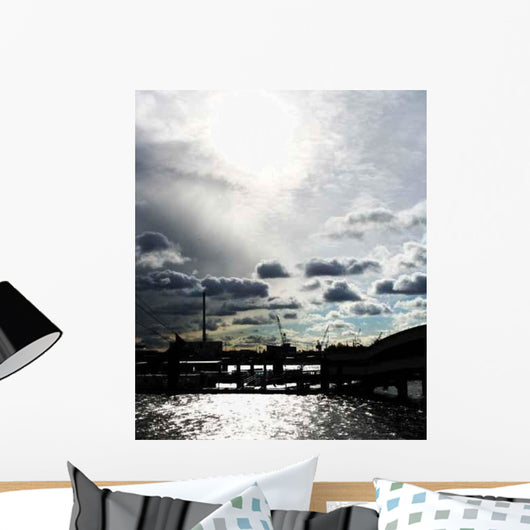 Hamburger Hafen Wall Decal