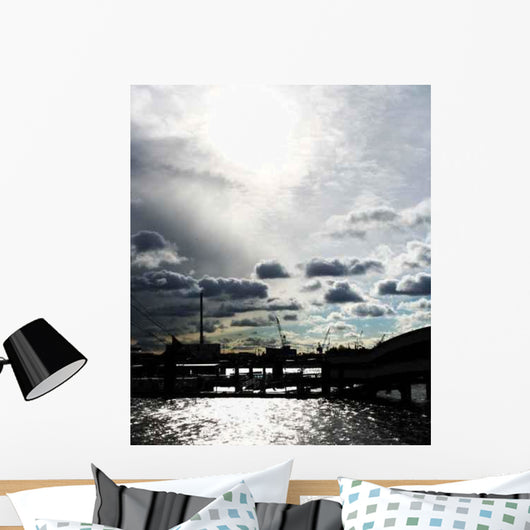 Hamburger Hafen Wall Decal