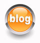 Blog glossy icon Wall Decal