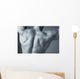 A Man's Back Wall Mural