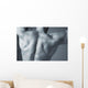 A Man's Back Wall Mural