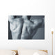 A Man's Back Wall Mural
