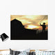 Rancher Holding A Lasso Wall Mural