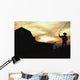 Rancher Holding A Lasso Wall Mural