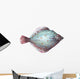 Flounder Fish Wall Decal