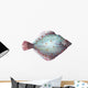 Flounder Fish Wall Decal